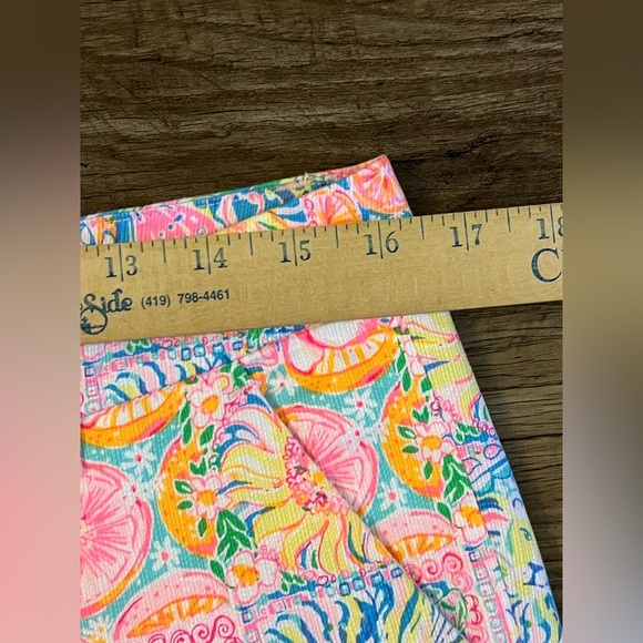 Lilly Pulitzer Patch My Drift Callahan Shorts Size 4 NWT H3 - Picture 6 of 9